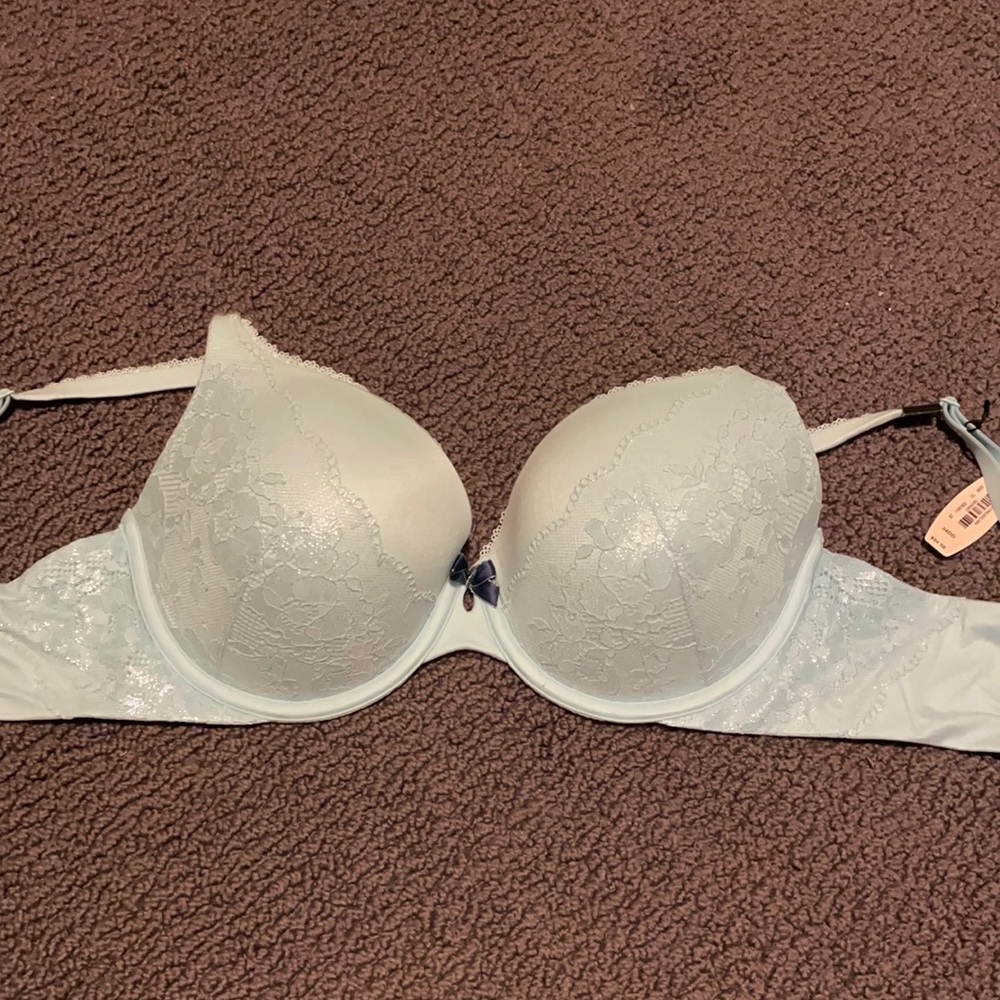 Cinderella blue Victoria’s Secret 34DD Bra, new with tags, never worn